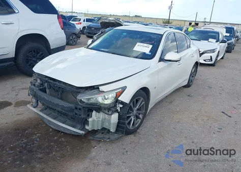 2015 Infiniti Q50 Premium из США, поврежденный, VIN JN1BV7AP4FM351836